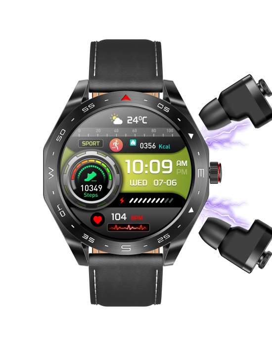 2024 T95 Outdoor Smart Watch With Earbuds TWS 2 in 1 Headphones 1.52inch Screen Local Music Sports Smartwatch Wireless Earphone 2024 T95 Outdoor Smart Watch With Earbuds TWS 2 in 1 Headphones 1.52inch Screen Local Music Sports Smartwatch Wireless Earphone